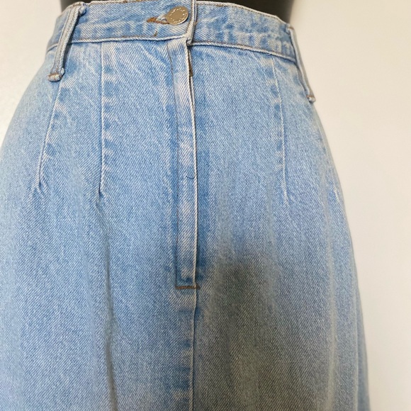 Denim  Vintage Maxi skirt size 9 - Picture 6 of 6